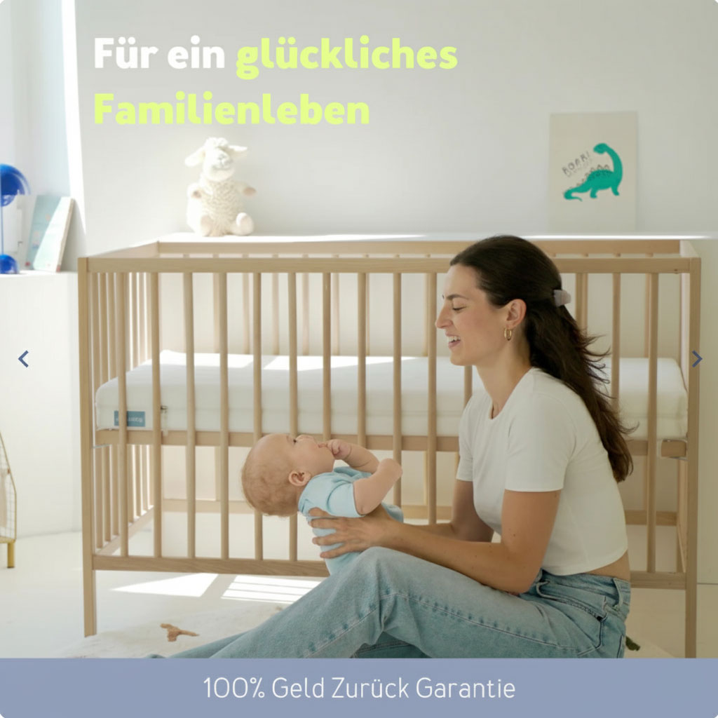 Atmungsaktive Beistellbett Matratze